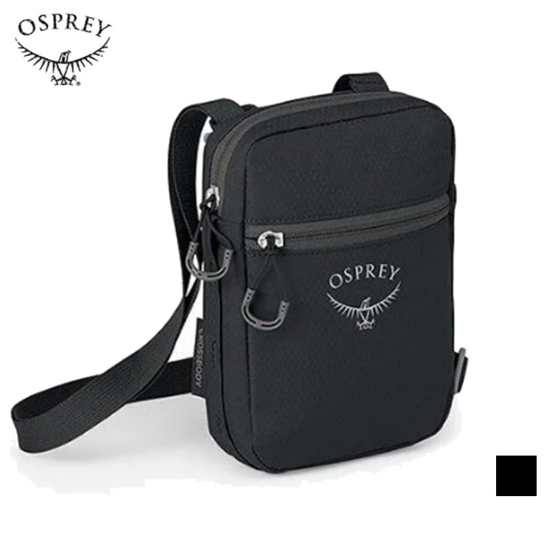 【OSPREY 美國】Daylite Small Crossbody 小斜背包 黑 單肩小包 側背包