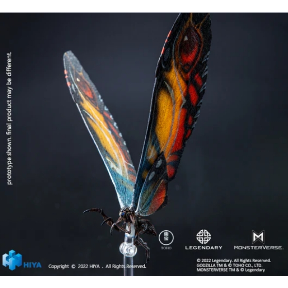 一吳爾羅柑仔店一 可動 2023年 電影配色 HIYA 海雅 摩斯拉 2019 翼展36 莫斯拉 哥吉拉 怪獸之王