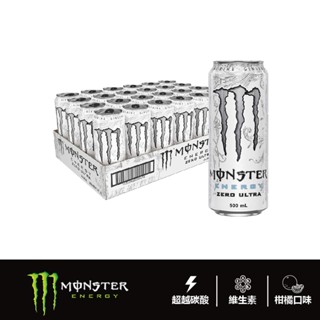 [美國 Monster Energy] 魔爪超越能量碳酸飲料 魔爪機能飲料 提神 355ml 箱裝【巴弟商城】