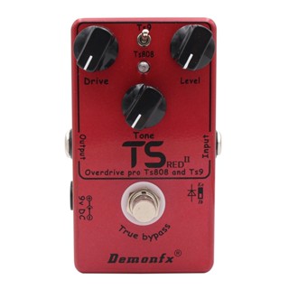 好禮二選一 Demonfx TS RED II 電 吉他 破音 效果器 ts808 ts9 boost