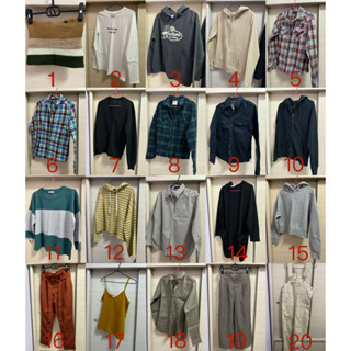 adidas/net/lativ/mobo/zara/uniqlo/muji全新二手上衣 帽T 襯衫 針織 連身褲 外套