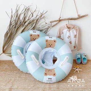 AHUA阿華有事嗎 淡色系可愛小動物兒童游泳座圈 TT0167 可愛 兒童泳圈 (預購)
