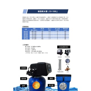 50公升軟水器(全戶式軟水機)