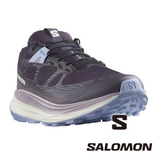 【SALOMON 法國】女 ULTRA GLIDE 2 野跑鞋『茄紫/香草白/寧靜藍』471248
