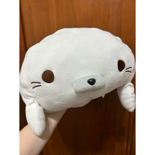 海豹 麻糬 羽絨棉 超軟 大 抱枕 玩偶 娃娃