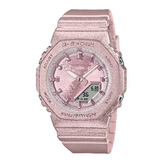CASIO卡西歐 GMA-P2100ST-4A 珠光霧面雙顯女錶 霧麵粉 40.2mm