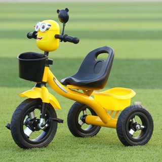 🔥Babyplay 兒童腳踏三輪車 兒童平衡車 兒童三輪車腳踏車小孩1-3-2-6歲寶寶腳蹬幼兒輕便自行車帶可坐