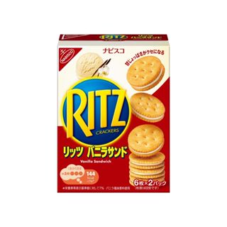 【RITZ麗滋】麗滋香草三明治夾心餅乾106g/盒 x15盒 | 官方直營