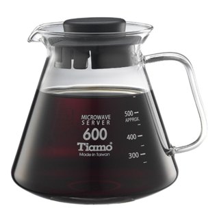 🌟附發票🌟TIAMO 耐熱玻璃咖啡花茶壺600cc HG2297 360cc HG2296 咖啡玻璃壺 公杯壺 咖啡下壺