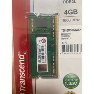 Transcend Transcend 創見 4GB DDR3L 1600 TS512MSK64W6H 筆電 低電壓
