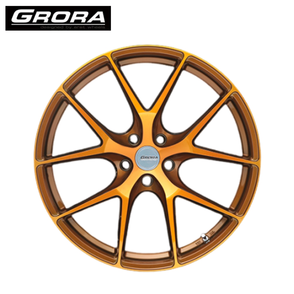 【GRORA】GS15V 鑄造鋁圈 20吋 9J 5/112 ET42 四入組（含安裝）｜金弘笙