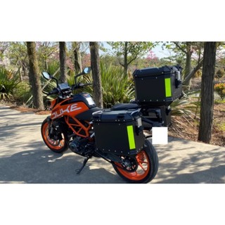 KTM DUKE390 鋁製三箱套件 後架 尾架 箱架 後箱 尾箱 鋁箱 行李箱【二輪出走】