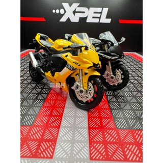 玩具村 1:18 YAMAHA R1 山葉 重機模型 1/18 彩珀
