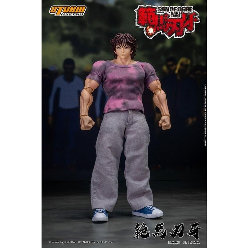 竹北kiwi玩具屋_預購25年第一季 STORM TOYS 範馬刃牙 刃牙 新版 便服版 1/12 免訂金