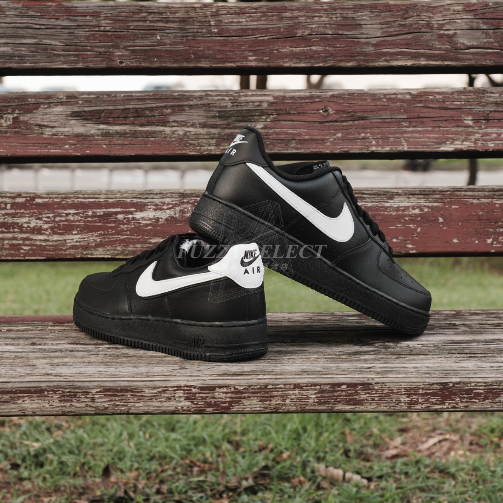 【逢甲FUZZY】Nike Air Force 1 黑底白勾 白尾 CQ0492-001 黑尾 FZ0627-010