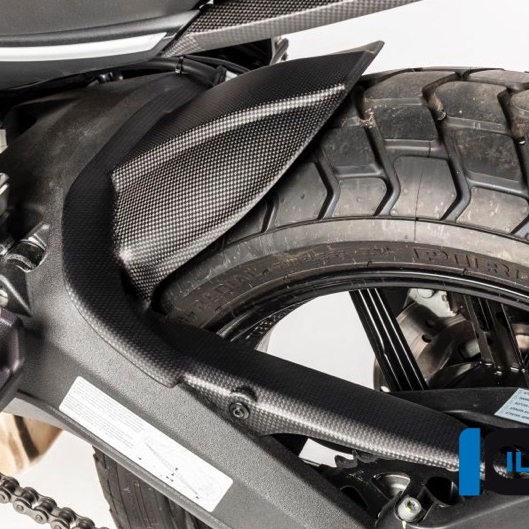 【OuiOui】預購 Ilmberger Carbon 杜卡迪 Ducati Scrambler 803 碳纖維 後土除