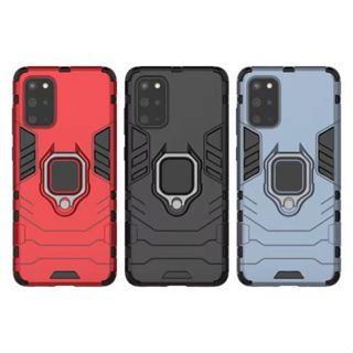 軍規防摔手機殼 三星 Galaxy S20+ 鋼鐵指環支架手機殼 SM-G985 防摔殼 三星 S20+ 手機殼