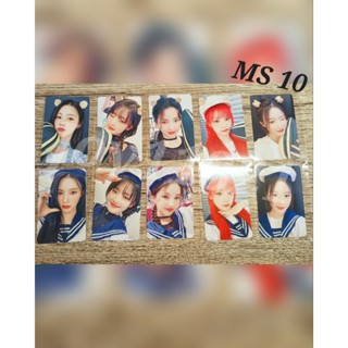 【(G)I-DLE】小卡 特典 MS10.0 水手服 倉鼠耳朵 薇娟 米妮 小娟 雨琦 舒華