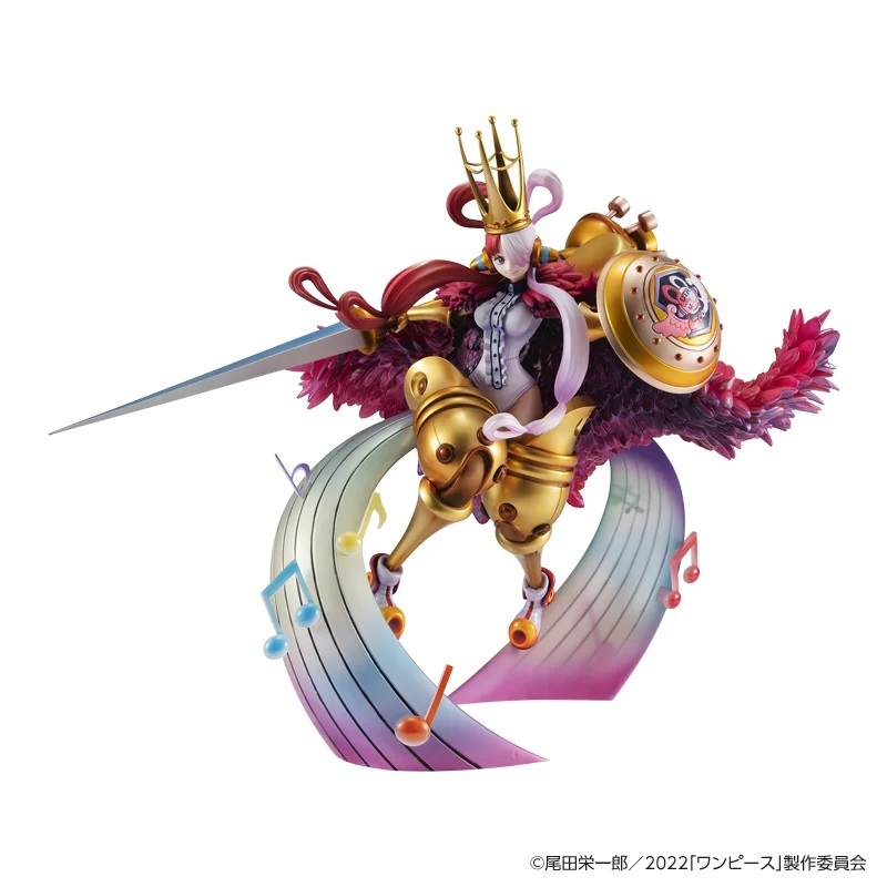 MegaHouse P.O.P 海賊王 RE-MAXIMUM 紅髮歌姬 美音 我是最強的 PVC完成品 豬帽子模型玩具