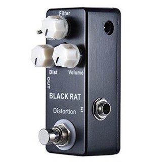 好禮二選一 Mosky BLACK RAT 黑老鼠 Fuzz Distortion 電 吉他 破音 效果器