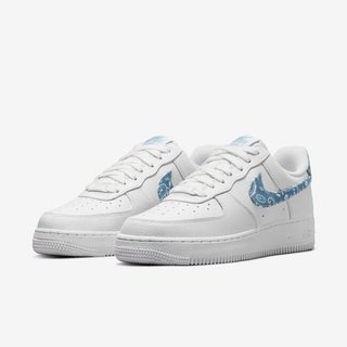 S.G Nike Air Force 1 07 ESS DH4406-100 白藍 變形蟲 Paisley AF1 女鞋