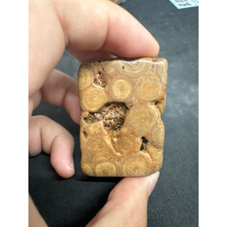 P4669 天然泰國龍宮舍利原礦 老料靈骨舍利 墜子 無事牌 墜飾 已打孔