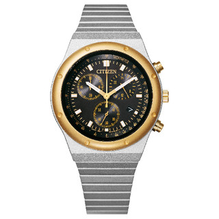 CITIZEN 星辰 Chronograph系列 AT2544-64E 光動能昭和金男錶 38mm
