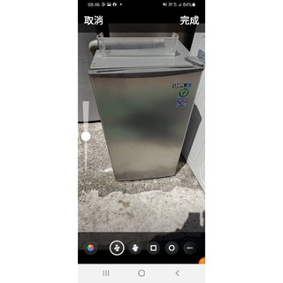 節能省電，符合學校要求，2020年～二手中古聲寶95公升小單門冰箱，型號SR-B10，2020年，保固3個月，大戶藥師