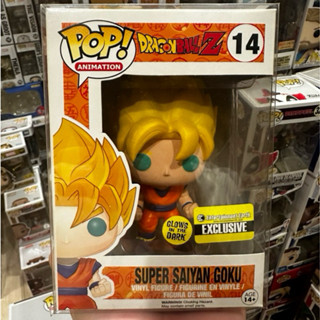 -傑卡玩具- 《美國正版現貨》Funko pop 14 七龍珠 超級賽亞悟空 夜光版 #公仔