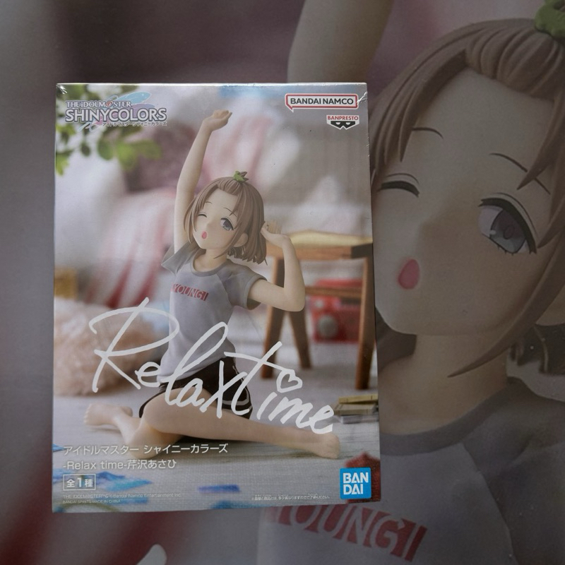 正版現貨 BANPRESTO 偶像大師 閃耀色彩 Relax time 芹澤朝日 公仔