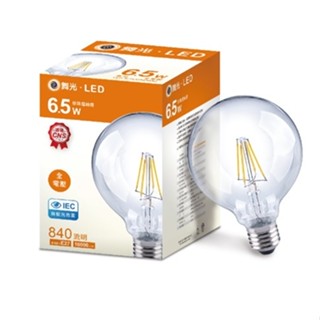 [KUMA現貨] 舞光 LED 6.5W 燈泡 小珍珠仿鎢絲燈泡 燈絲燈 G95 黃光 全電壓 無藍光 CNS認證