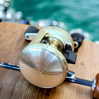 二手 shimano calcutta chinu 1000 金康 黑康 兩軸式黑鯛捲線器 岸拋 管理池 小搞搞 溪釣