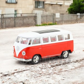 1:38 Volkswagen T1 模型車 經典福斯T1麵包車 Panelvan Transporter