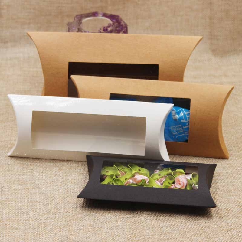 (Fan's)新品加大開窗/未開窗包裝盒 枕頭盒 禮品盒 喜糖盒 禮盒包裝盒 包裝紙盒 紙盒 禮物包裝盒 台灣現貨
