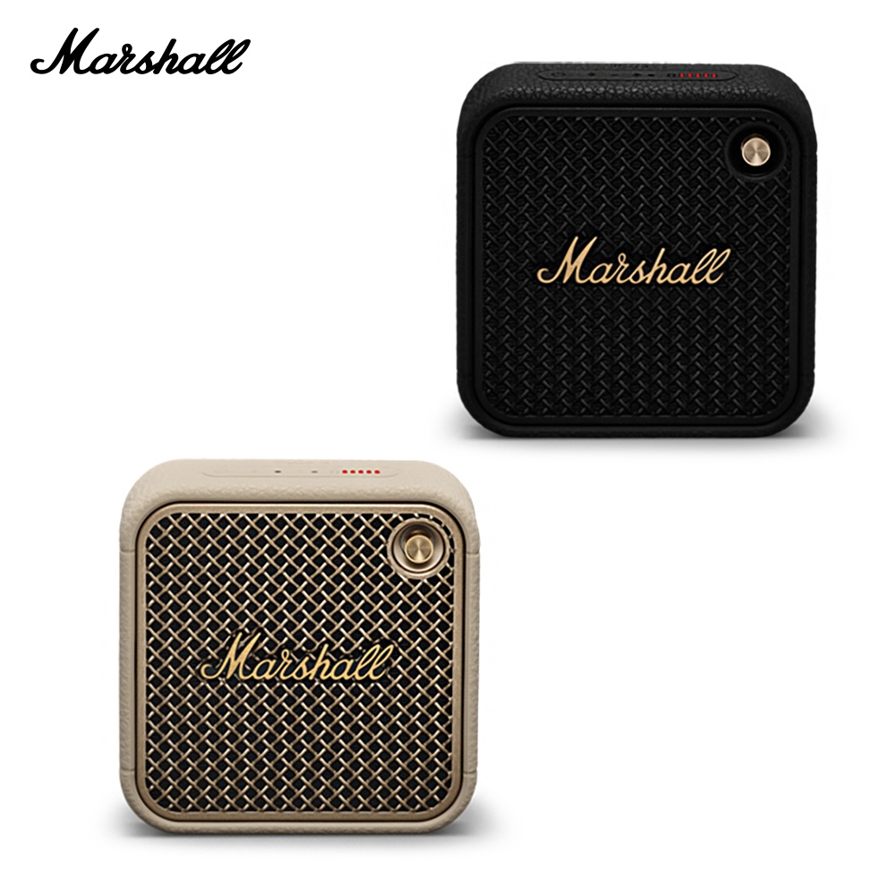 【Marshall】 WILLEN II WILLEN二代 可攜式無線藍牙喇叭 IP67 藍牙5.3 藍牙喇叭 可攜式