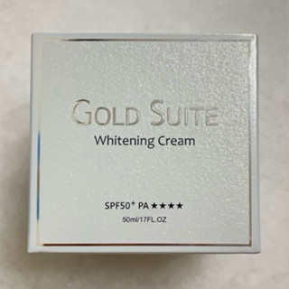 附發票 臺灣製 GOLD SUITE 水波光珍珠素顏霜 50mL