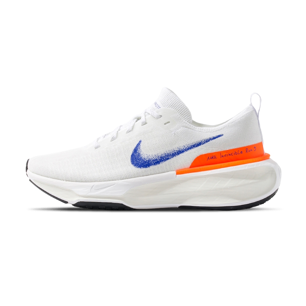Nike ZoomX Invincible RN FP 男 藍白橘 運動 休閒 跑鞋 緩震 慢跑鞋 HJ6653-900