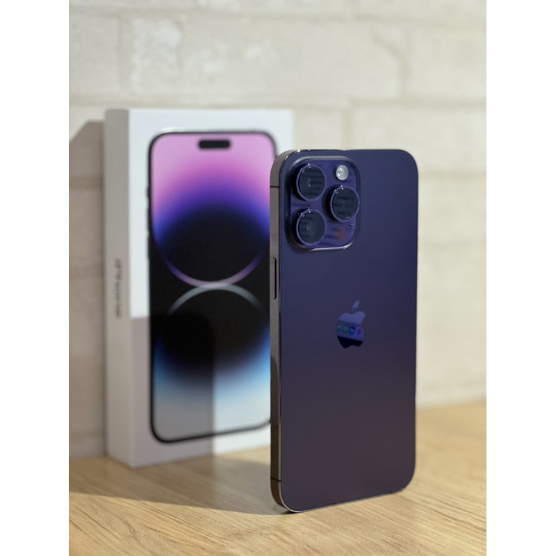 老闆瘋了嗎？💥限時特價iPhone 14 Pro Max 128GB 紫色 9.5成新 只賣$20847 價錢可議！