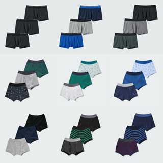 JB雙子星小舖 ★ 預購 日本代購 Uniqlo男童 AIRism / 純棉 平口四角內褲 兒童100-160公分 童裝