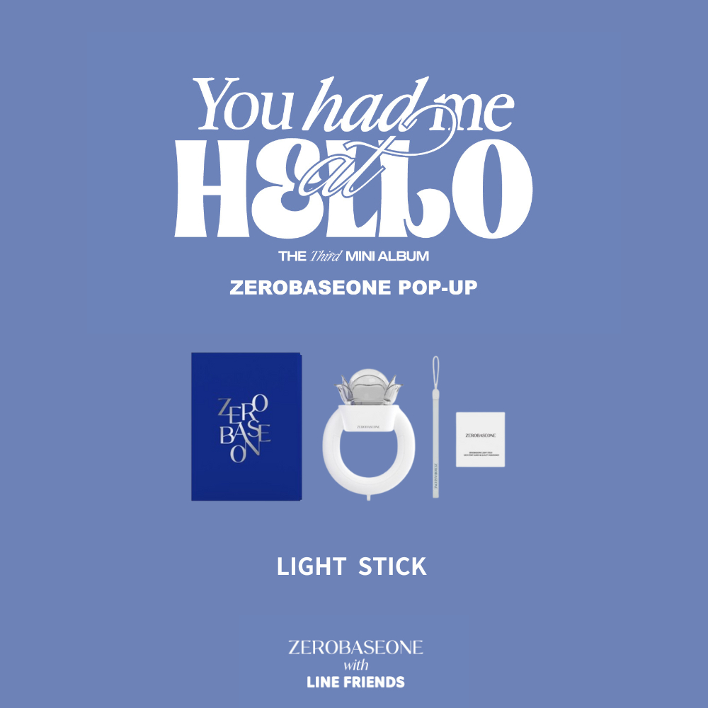 【ZEROBASEONE】OFFICIAL LIGHT STICK 官方應援手燈 ZB1
