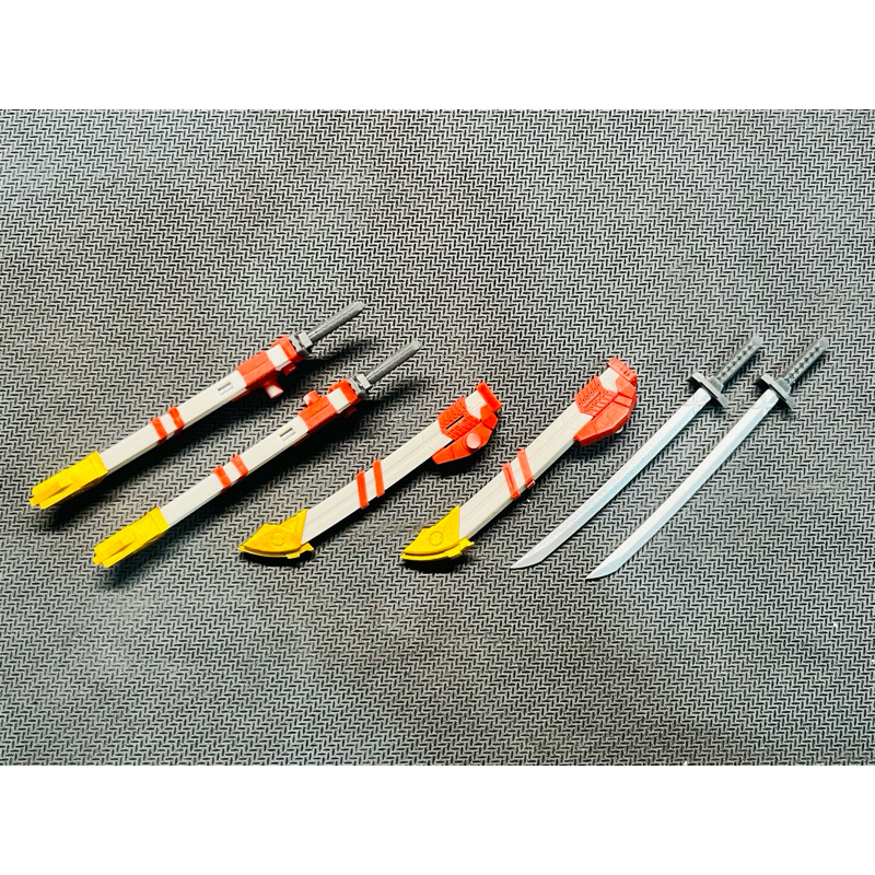 [開放製作]重裝x重奏 Ensemble 19彈 紅異端用 虎徹/菊一文字改良套件