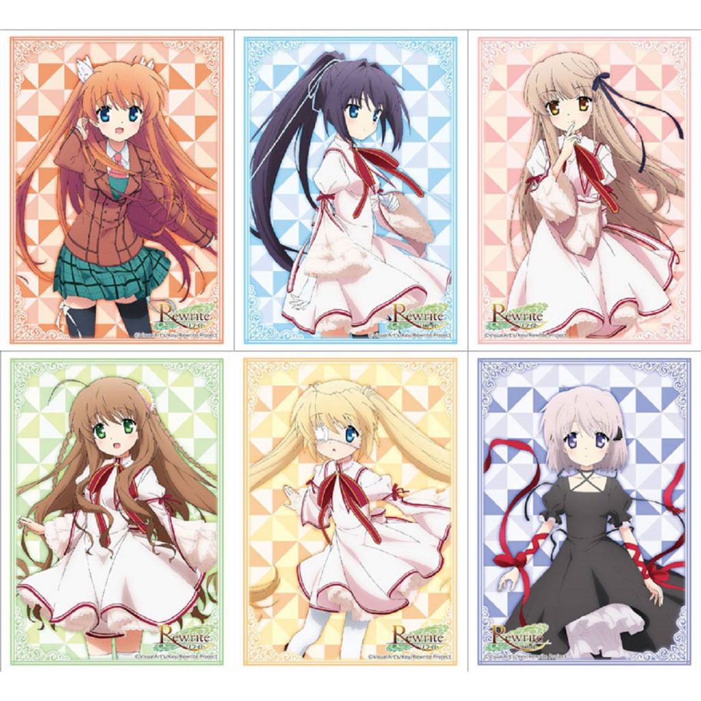【角色卡套】Rewrite 鳳千早 篝 此花露西婭 千里朱音 中津靜流 神戶小鳥