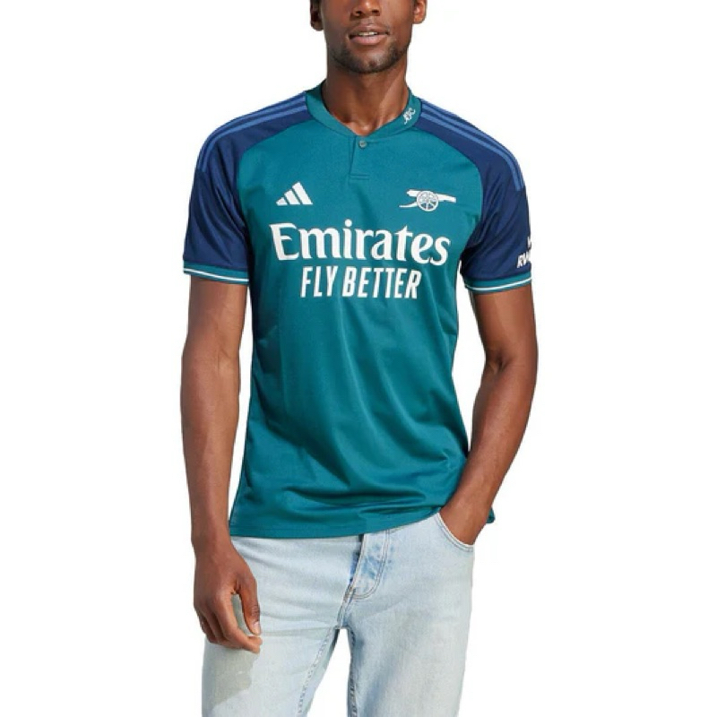（S-4XL)全新正品代購ADIDAS ARSENAL2023/24英超阿森納兵工廠短袖球迷版客場二客足球衣