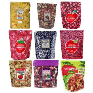 Trader Joe’s 水果乾凍乾 限定 楓糖口味咖啡粉 西班牙無花果巧克力 有機百香果乾 草莓 酸櫻桃 紅綠蘋果乾