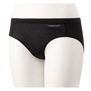 【mont-bell】ZL L.W. ACTIVE SHORTS 女款三角內褲 黑BK/黃褐TN No.1107749