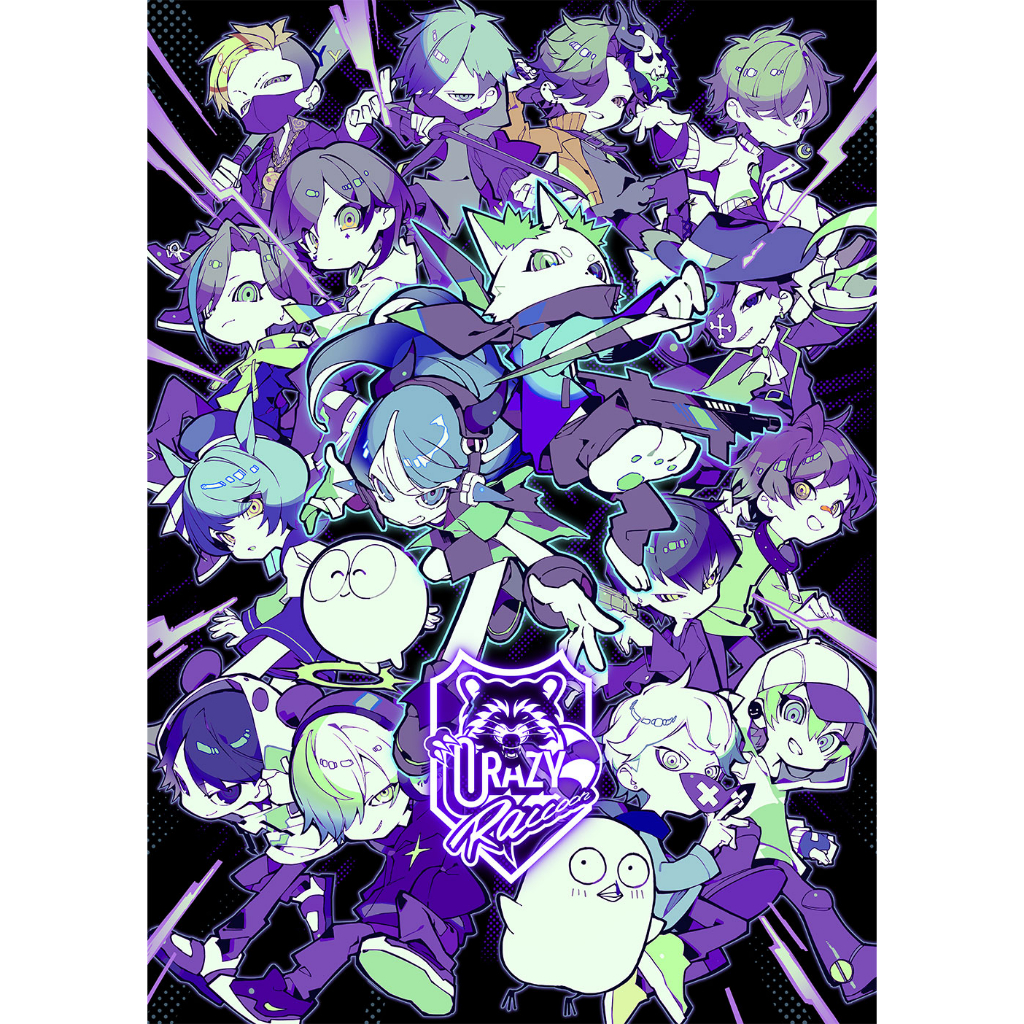 Crazy Raccoon 官周。CR fes 2023 吊飾。全新。