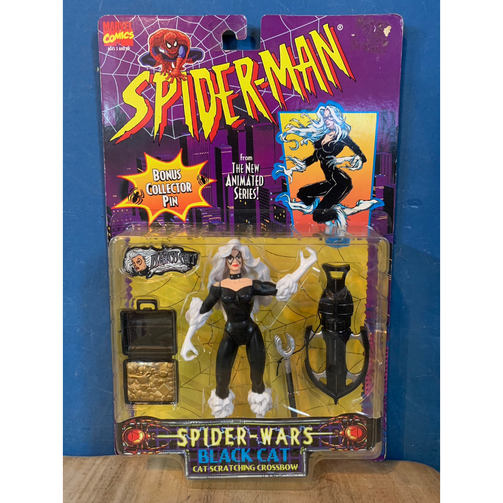 TOYBIZ 漫威 SPIDER-MAN 蜘蛛人 BLACK CAT 黑貓女