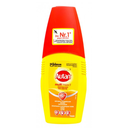 【全新在台現貨】德國 Autan Multi Insekt 多效防蚊蟲液 / 孩童安全 100ml