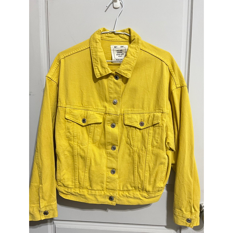 pull&bear彩色牛仔外套