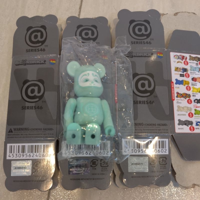 Be@rbrick 46 確認款 隱藏版 達摩 100%